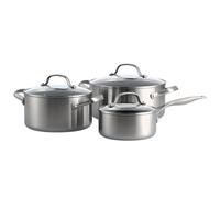 GreenPan Geneva 3-Ply Stainless Steel Non-Stick 3 Piece Cookware Set