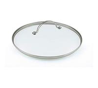 GreenPan Glass Lid with Stainless Steel Handle, 24cm, Grey