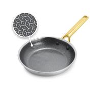 GreenPan Hybrid 10" Nonstick Stainless Steel Frying Pan, APEX Tri-Ply Thermobond PFAS Free Ceramic Cookware, Induction and All Cooktop, Oven Temperature Up to 1000°F, Dishwasher Safe