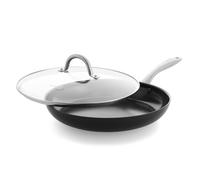 GreenPan Lima Midnight Hard Anodized Healthy Ceramic Non-Stick 30 cm Frying Pan Skillet, PFAS-Free, Induction Suitable, Oven Safe, Black