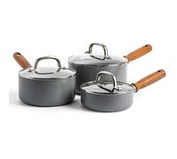 GreenPan Mayflower Pro Non-Stick 3pc Set - Charcoal Grey Grey