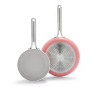 GreenPan Nova 8 & 10 2 Piece Frying Pan Skillet Set Oprahs Favorite Things 2024 Induction Suitable PFAS-Free Nontoxic Ceramic Nonstick Dishwasher