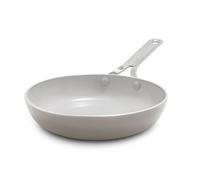 GreenPan Nova 8” Frying Pan Skillet, Healthy Ceramic Nonstick, PFAS-Free, Induction Suitable, Dishwasher and Oven Safe, Clay