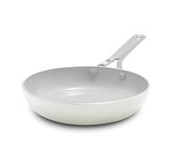 Greenpan Nova 8” Frying Pan Skillet, Induction Suitable Diamond Infused PFOA and PFAS-Free Nontoxic Ceramic Nonstick, Dishwasher and Oven Safe Fry Pan, Quick Even Heating, Cream