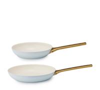 Greenpan Padova 3 Ply Coated 2 Piece Fry Pan Set LIGHT BLUE