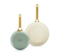 GreenPan Padova Reserve 2 Piece Frypan Set Mint Green