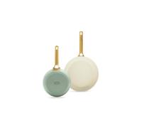GreenPan Padova Reserve 2 Piece Frypan Set Mint Green