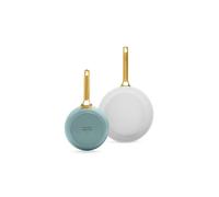 GreenPan Padova Reserve 2 Piece Frypan Set Smokey Blue