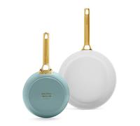 GreenPan Padova Reserve 2 Piece Frypan Set Smokey Blue