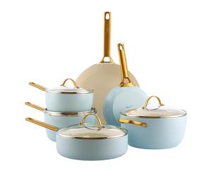 GreenPan Padova Reserve 6 Piece Cookware Set Light Blue