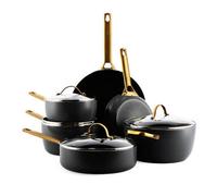 GreenPan Pan Set Padova Reserve 6 Piece Aluminium Black Non Stick