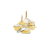 GreenPan Padova Reserve 6 Piece Cookware Set Sunshine Yellow