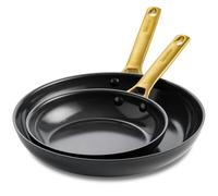 GreenPan - Padova Reserve Frying Pan 2-pack, Black - Black