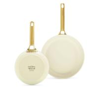 GreenPan - Padova Reserve Frying Pan 2-pack, Cream White - Cream White