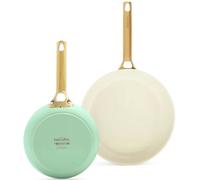 GreenPan - Padova Reserve Frying Pan 2-pack, Pastel Green - Pastel Green