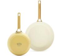GreenPan - Padova Reserve Frying Pan 2-pack, Sunshine Yellow - Sunshine Yellow