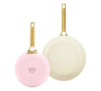 Greenpan Padova Reserve 2 Piece Frypan Set Blush Pink