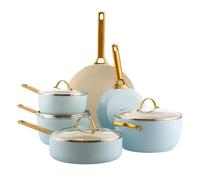 GreenPan Pan Set Padova Reserve 6 Piece Aluminium Light Blue Non Stick