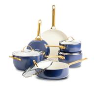 GreenPan Pan Set Padova Reserve 6 Piece Aluminium Dark Blue Non Stick
