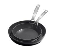 GreenPan Copenhagen Aluminium Non-Stick 20cm & 28cm Frying Pan Set