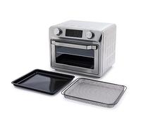 GreenPan Stainless Steel Bistro Noir 9-in-1 Air Fry Oven, Baking Pan, Air fry Basket, Crumb Tray