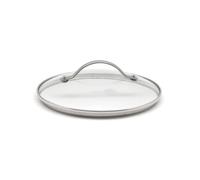 GreenPan Universal 16 cm Glass Lid with Stainless Steel Handle, Dishwasher Safe and Oven Safe up to 190°C