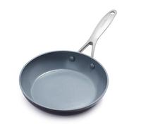 GreenPan Valencia Pro Hard Anodised Healthy Ceramic Non-Stick 20 cm Frying Pan Skillet, PFAS-Free, Induction, Oven Safe, Grey