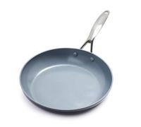 GreenPan Valencia Pro Hard Anodised Healthy Ceramic Non-Stick 30 cm Frying Pan Skillet, PFAS-Free, Induction, Oven Safe, Grey