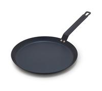 GreenPan x Bobby Flay 11" Carbon Steel Crepe Pan, Pre-Seasoned, Nontoxic, PFAS-Free, Induction Compatible, Pancake & Omelet Flat Griddle, High-Heat & Oven Safe Cookware, Cast Iron Alternative