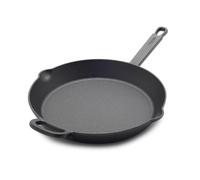 GreenPan x Bobby Flay 12 Cast Iron Pre-Seasoned Skillet with Helper Handle Professional Grade Heavy Duty Induction Suitable Versatile Stoveto