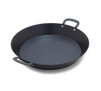 GreenPan x Bobby Flay 15" Carbon Steel Paella Pan, Pre-Seasoned, Nontoxic, PFAS-Free, Induction Compatible, Flat Bottom, Rice & Seafood Dishes, High Heat & Oven Safe Durable, Cast Iron Alternative