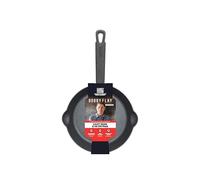 GreenPan x Bobby Flay 8” Cast Iron Pre-Seasoned Skillet with Helper Handle, Professional Grade Heavy Duty, Induction Suitable, Versatile Stovetop, Oven, BBQ, Fire & Grill, Indoor & Outdoor Use, Black