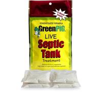 GreenPig Solutions 52 Concentrated Formula Live Septic Tank Treatment, 1 Year Supply
