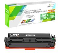 GREENPRINT W2210X 207X Compatible Toner Cartridge Black with Chip 3150 Pages High Capacity for M255 M255dw M255nw MFP M282 M282nw M283 M283fdw M283fdn M283cdw Printer