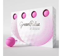 GREENPULSE Drive+ Distance Golf Balls - 2-Piece, Soft Feel with Low Spin Design for Maximum Distance (Pink, 12 Pack)
