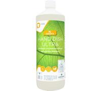GREEN'R Hand Dish Ultra Concentrated Manual Dishwashing Liquid, Professional Kitchen Detergent, Christeyns Clover (12 x 1 Ltr)