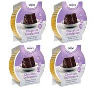 Green's Chocolate Indulgence Baking Kit 4 x 410g, Chocolate Deep Fill Sponge Cake Mix with Frosting Mix, Includes Baking Tin, Simply Add Eggs, Butter and Water, each Serves 6 to 8