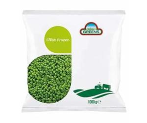 Greens Frozen Choice Peas (Bags)-1x1kg