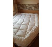 Greens of Bournemouth Caravan Mattress Topper Left/Right Hand Cutoff or Island Bed (Right Hand Cut Off)