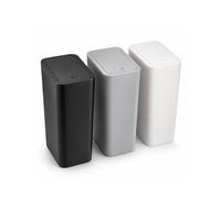 GREENSAPPIRE 3 Pack Slim Bathroom Bin with Lid, 10L Small Trash Cans for Bathroom, Kitchen, Bedroom & Office, Space-Saving Toilet Bin, Narrow Waste Basket Fits Under Sink, Desk or Cabinet