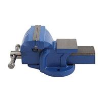 GREENSAPPIRE 4 Inch Table Vice 360° Swivel Base Cast Iron Bench Vise Tool | Workshop Clamping Tool precision jaws rust resistant cast iron adjustable swivel base for drilling welding grinding DIY