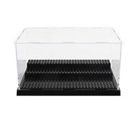 GREENSAPPIRE Acrylic Display Case 3-Level 25.5x15.3x13.9CM Removable Shelves Perspex Dustproof Minifigure Display Case Toys Model Box Hold Up to 30 for Lego Lovers Car Model (2)