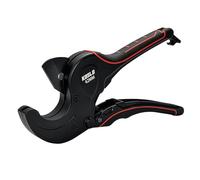 GREENSAPPIRE Plastic Pipe Cutter PEX/PVC/PPR Pipes Sharp Edge & Fast Cutting Aluminium Alloy Body Premium Ratchet PVC Pipe Cutters Conduit Cutter for Plumbing & Household (42mm)