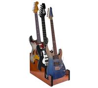 GREENSAPPIRE Wooden Guitar Rack for 3 Guitars - Multi Guitar Stand for