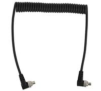 Greensen 100cm Flash PC Sync Cable Flash Cord Connection Wire Male to Male Screw Lock for Camera with PC Port