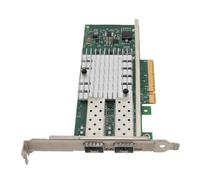 Greensen 10Gb Dual Port SFP+ PCIE Network Card, Converged PCI Express Ethernet LAN Adapter with 10GbE Fiber Support for High Performance Server