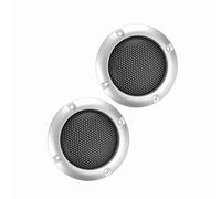 Greensen 2 Inch Speaker Cover, Shatter Resistant Steel Mesh Protective Guard for Car Speakers (Silver)