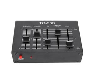 Greensen 3 Band EQ Equalizer Stereo, Preamp with Isolated Power Supply High Fidelity NE5532 Circuit for Audio Equipment Guitar Bass Speakers