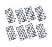 Greensen 6mm 3D Scanning Dots Markers, Targets 500PCS High Reflective Tracking Dots with Black Contour for 3D Scanner Optical Tracking and Motion Analysis