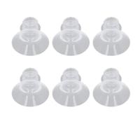 Greensen 6pcs Hands Bust Pump Wearable Flange Inserts, Compatible with 24mm, Liquid Silicone Material - Optimal Comfort for Nursing Mothers (15MM)